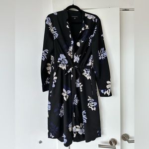 Banana Republic button up tie maxi dress